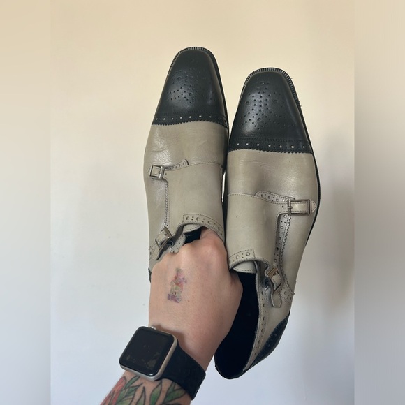 Girotti MEN'S DERBY SHOES 5370 Size 44 (US 11) - Picture 6 of 10